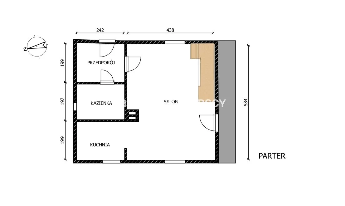 Dom 63,00 m², oferta nr , BS5-DS-311269-2, Łapanów