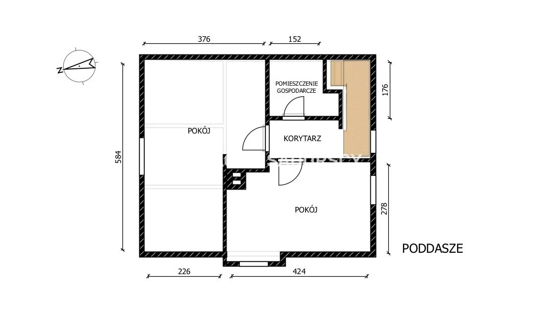 Dom 63,00 m², oferta nr , BS5-DS-311269-2, Łapanów