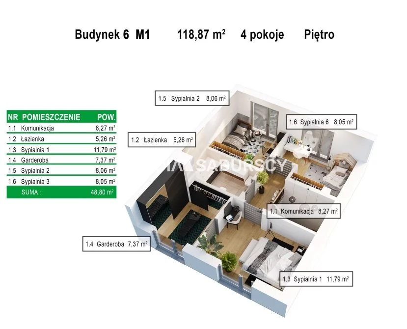 Dom 118,87 m², oferta nr , BS2-DS-304279-4, Zabierzów, Aleja Jurajska
