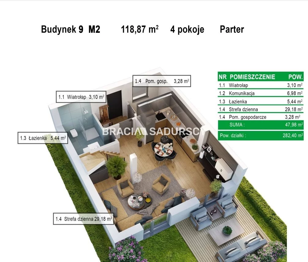 Dom 118,87 m², oferta nr , BS2-DS-304284-6, Zabierzów, Aleja Jurajska