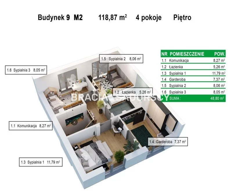 Dom 118,87 m², oferta nr , BS2-DS-304284-6, Zabierzów, Aleja Jurajska