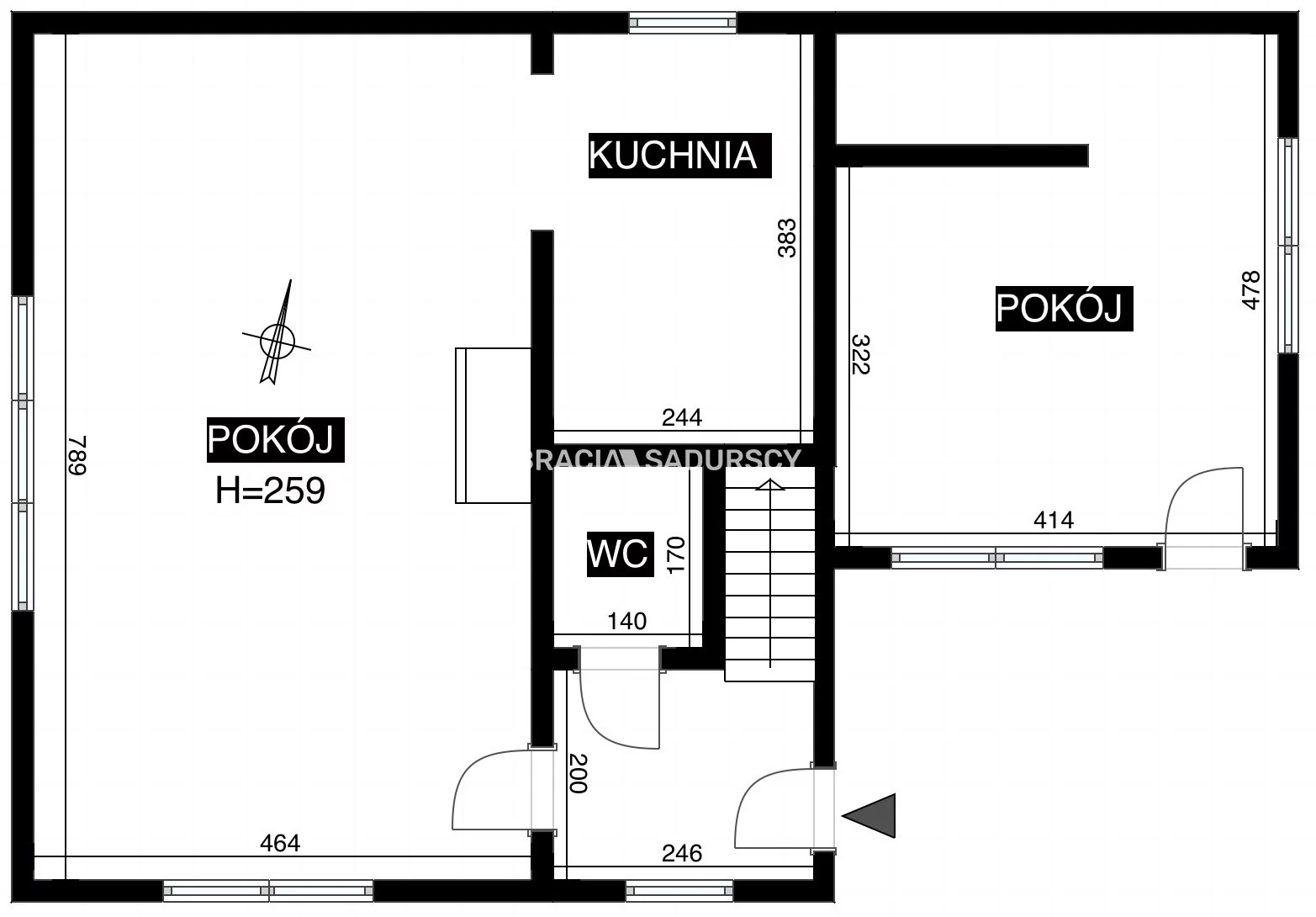 Dom 125,00 m², oferta nr , BS5-DS-310884-2, Brzeźnica