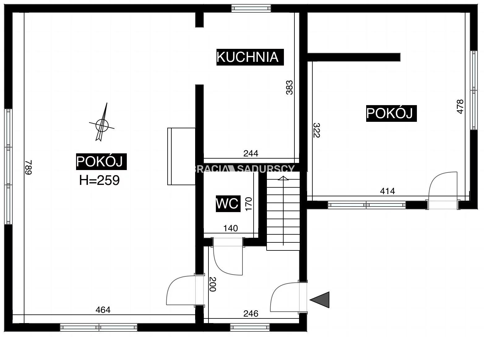 Dom 125,00 m², oferta nr , BS5-DS-310884-2, Brzeźnica