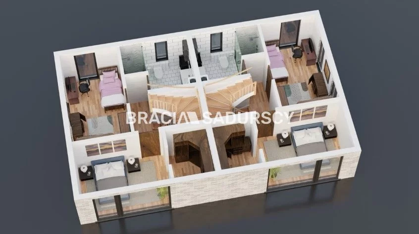 Dom 93,94 m², oferta nr , BS2-DS-312309, Kraków, Bieżanów-Prokocim, Bieżanów, Koprowa