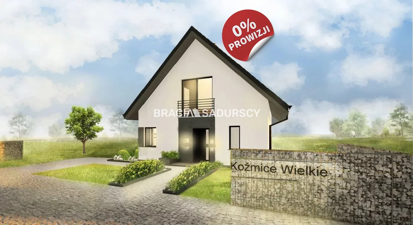 Dom wolnostojący 141,14 m², Koźmice Wielkie, Sprzedaż