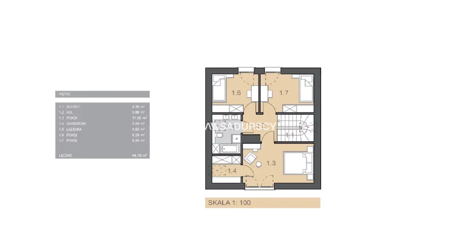 Dom 141,14 m², oferta nr , BS2-DS-293767-25, Koźmice Wielkie