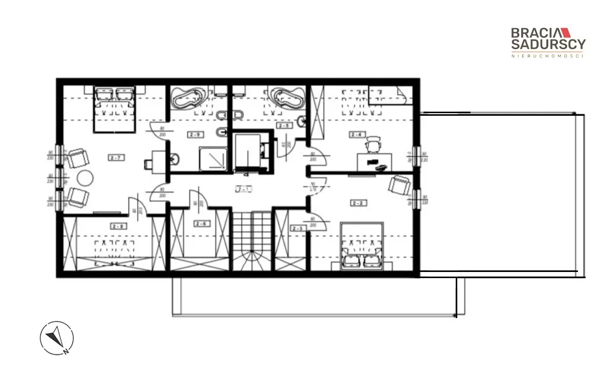 Dom 276,00 m², oferta nr , BS5-DS-295889-78, Kozy