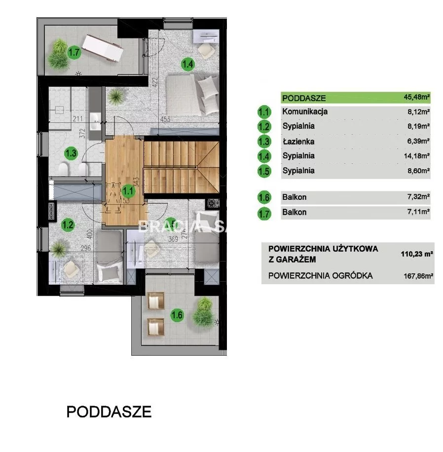 Dom 110,20 m², oferta nr , BS2-DS-298468, Kraków, Dębniki, Skotniki