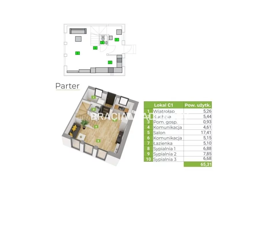 Dom 70,00 m², oferta nr , BS2-DS-308802-6, Wielka Wieś, Lasek