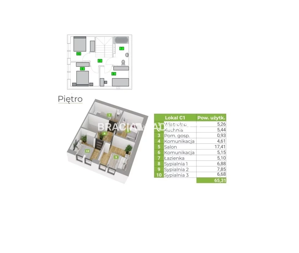Dom 70,00 m², oferta nr , BS2-DS-308802-6, Wielka Wieś, Lasek