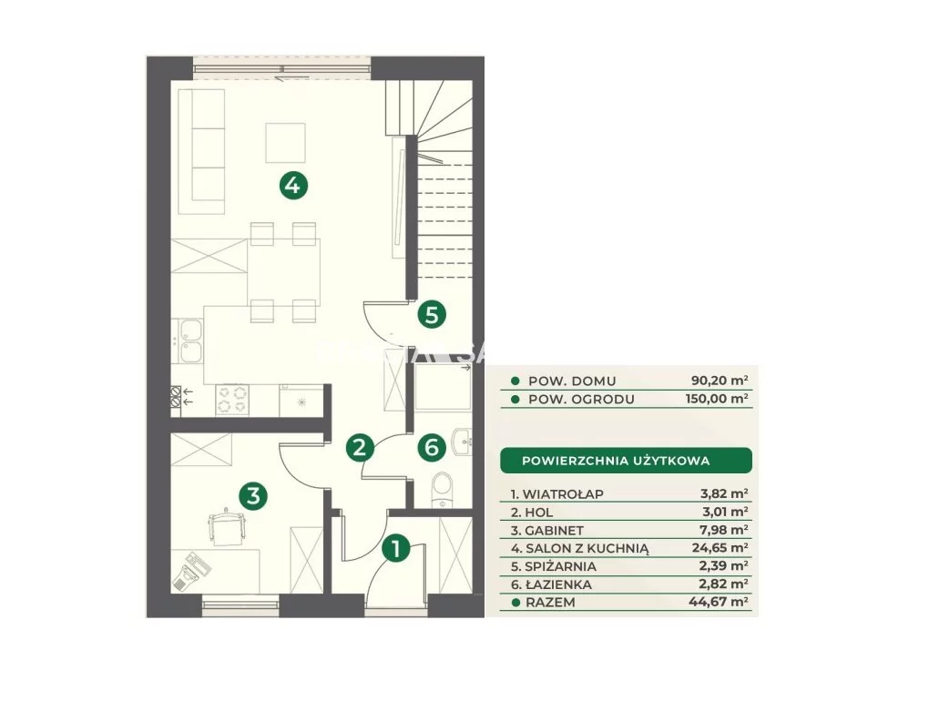 Dom 90,00 m², oferta nr , BS2-DS-308074-6, Liszki