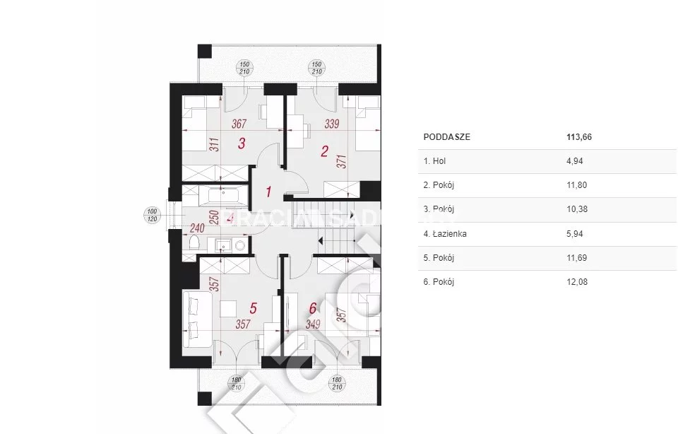 Dom 168,52 m², oferta nr , BS2-DS-301782-206, Kraków, Dębniki, Ruczaj, Lubostroń