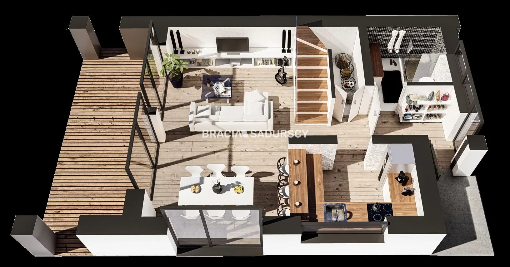 Dom 123,21 m², oferta nr , BS2-DS-298611, Gaj, Nowa