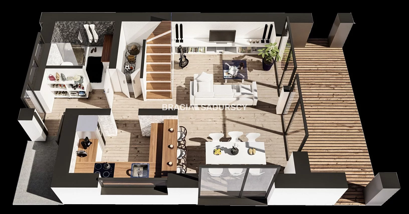 Dom 123,21 m², oferta nr , BS2-DS-298611, Gaj, Nowa
