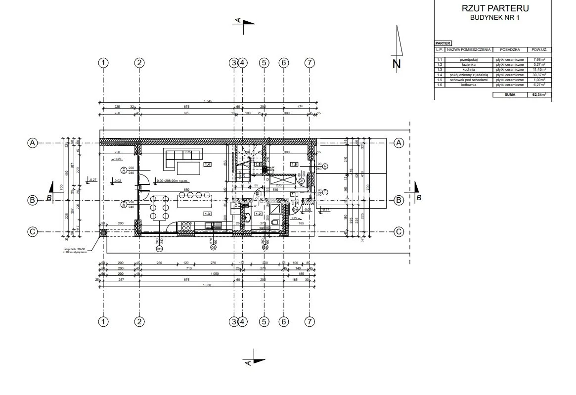 Dom 123,21 m², oferta nr , BS2-DS-298611, Gaj, Nowa