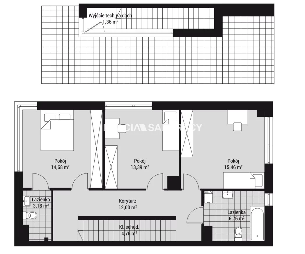 Dom 124,45 m², oferta nr , BS2-DS-284986-74, Kraków, Zwierzyniec, Wola Justowska, Podłużna - okolice