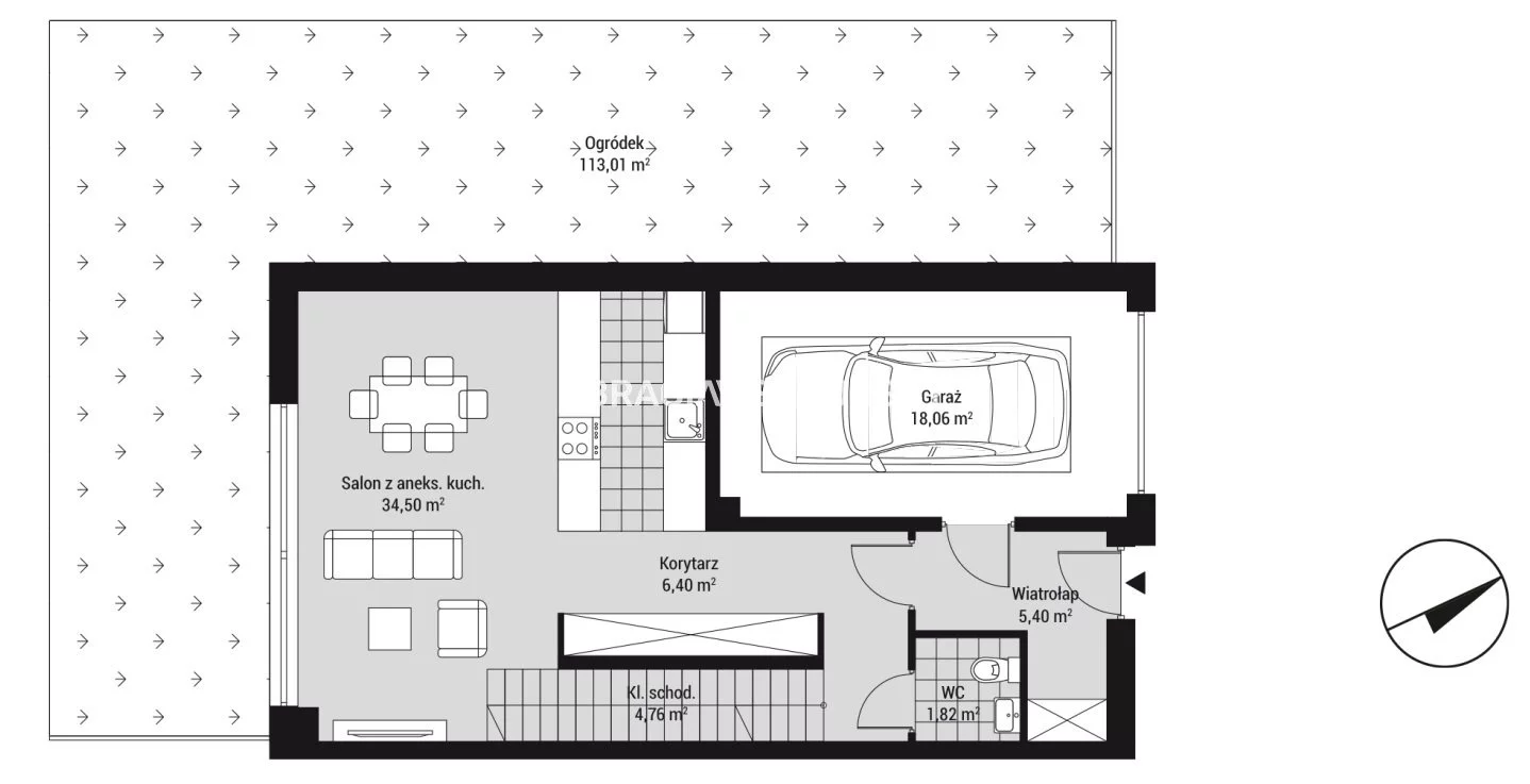 Dom 124,34 m², oferta nr , BS2-DS-284985-72, Kraków, Zwierzyniec, Wola Justowska, Podłużna - okolice
