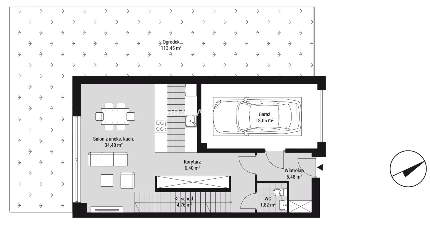 Dom 124,96 m², oferta nr , BS2-DS-282698-99, Kraków, Zwierzyniec, Wola Justowska, Podłużna - okolice