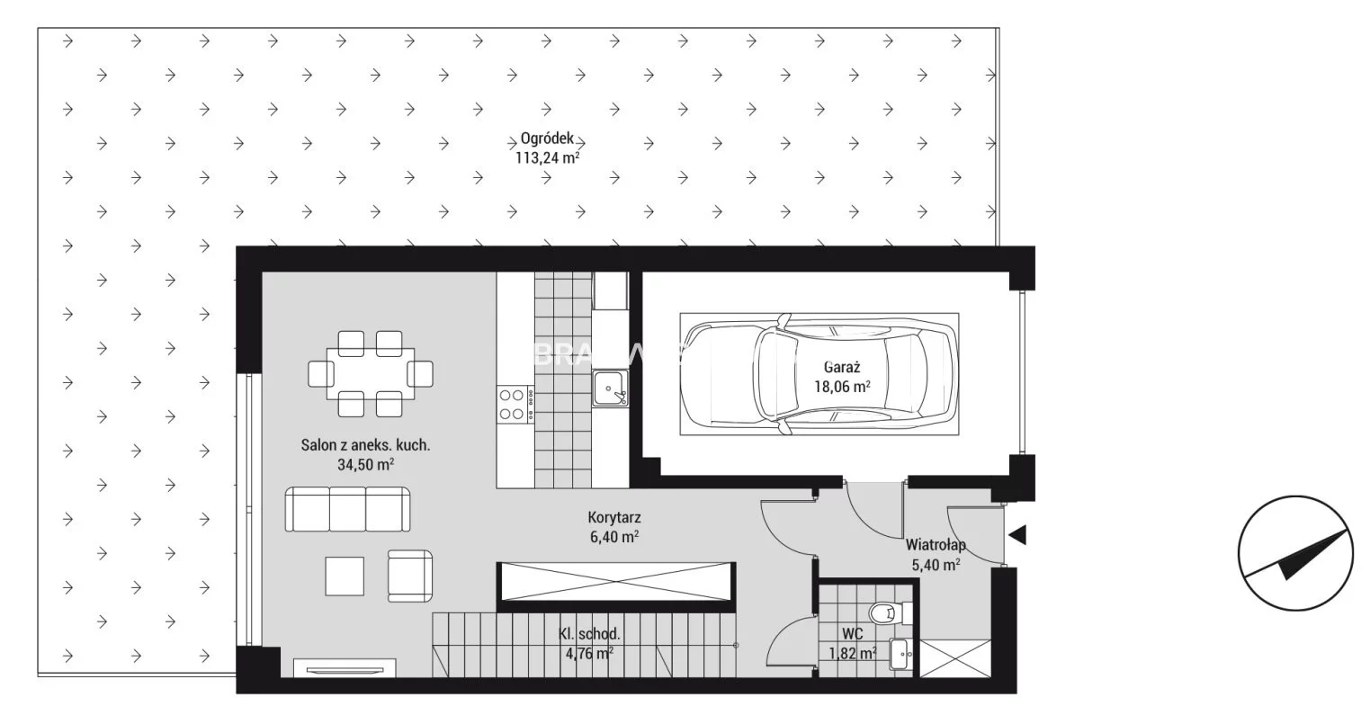 Dom 124,34 m², oferta nr , BS2-DS-284984-88, Kraków, Zwierzyniec, Wola Justowska, Podłużna - okolice