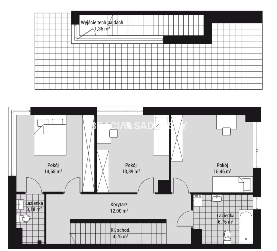 Dom 124,37 m², oferta nr , BS2-DS-304804-99, Kraków, Zwierzyniec, Wola Justowska, Podłużna - okolice