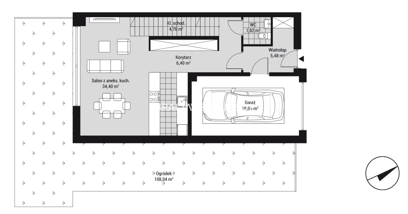 Dom 124,66 m², oferta nr , BS2-DS-282695-112, Kraków, Zwierzyniec, Wola Justowska, Podłużna - okolice