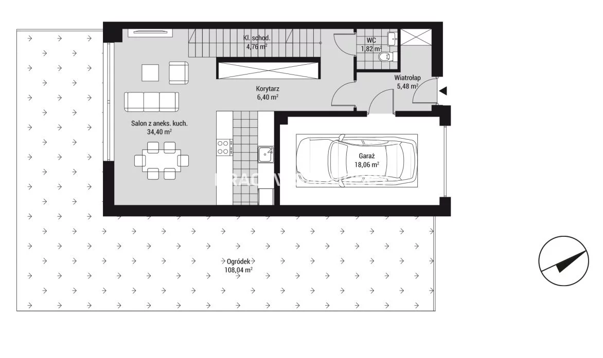 Dom 125,08 m², oferta nr , BS2-DS-282689-113, Kraków, Zwierzyniec, Wola Justowska, Podłużna - okolice