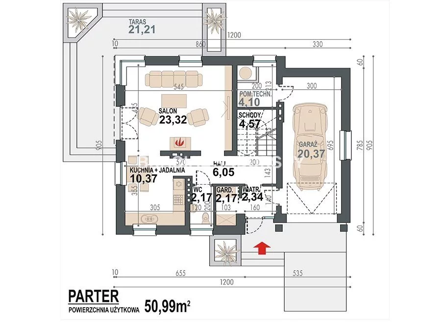 Dom 98,53 m², oferta nr , BS2-DS-279410-85, Proszowice, Racławicka