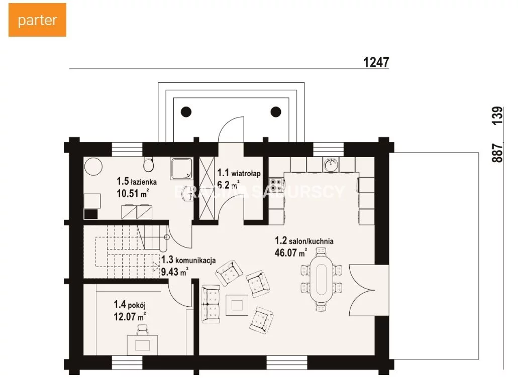 Dom 135,88 m², oferta nr , BS2-DS-284821-191, Sławkowice