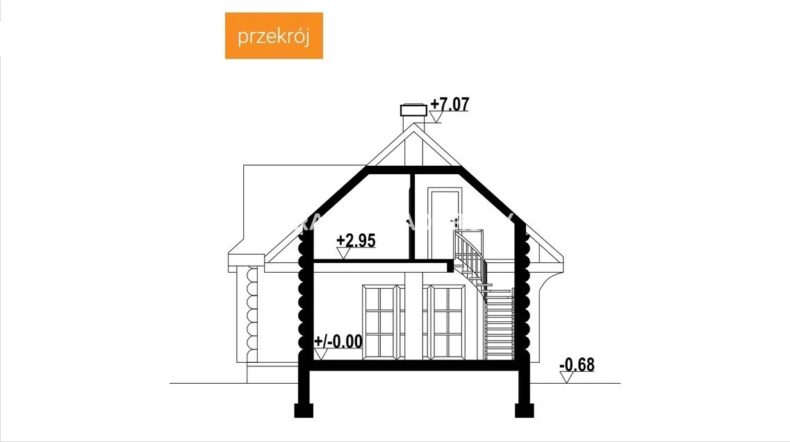 Dom 120,12 m², oferta nr , BS2-DS-284823-192, Trąbki
