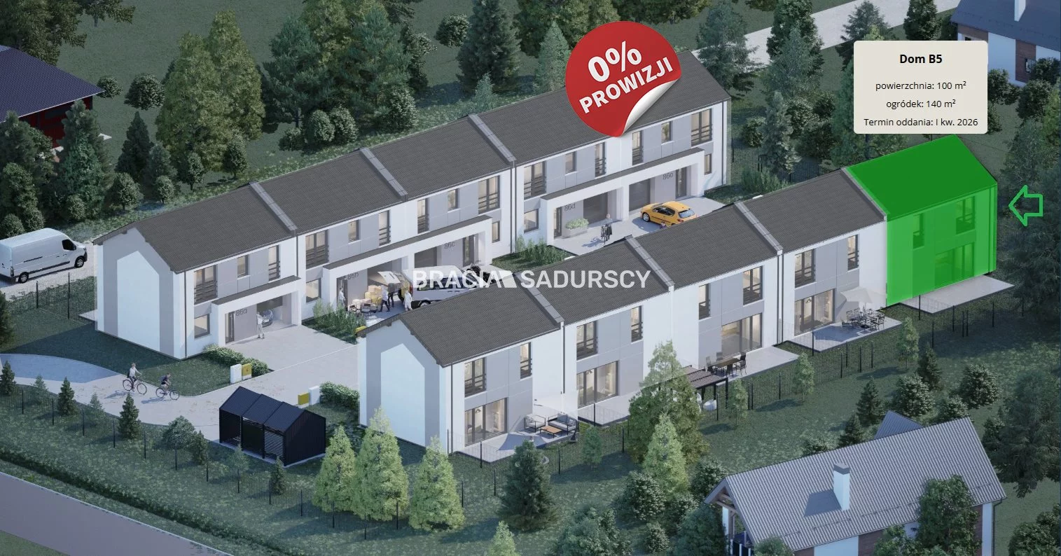 Domy BS2-DS-310554-4 Niepołomice Wielicka