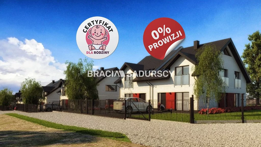 Dom bliźniak 137,00 m², Wołowice, Sprzedaż