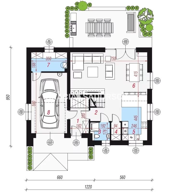 Dom 174,00 m², oferta nr , BS2-DS-310583-1, Wysiołek Luborzycki