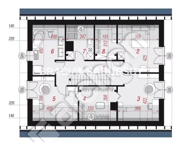 Dom 174,00 m², oferta nr , BS2-DS-310583-1, Wysiołek Luborzycki