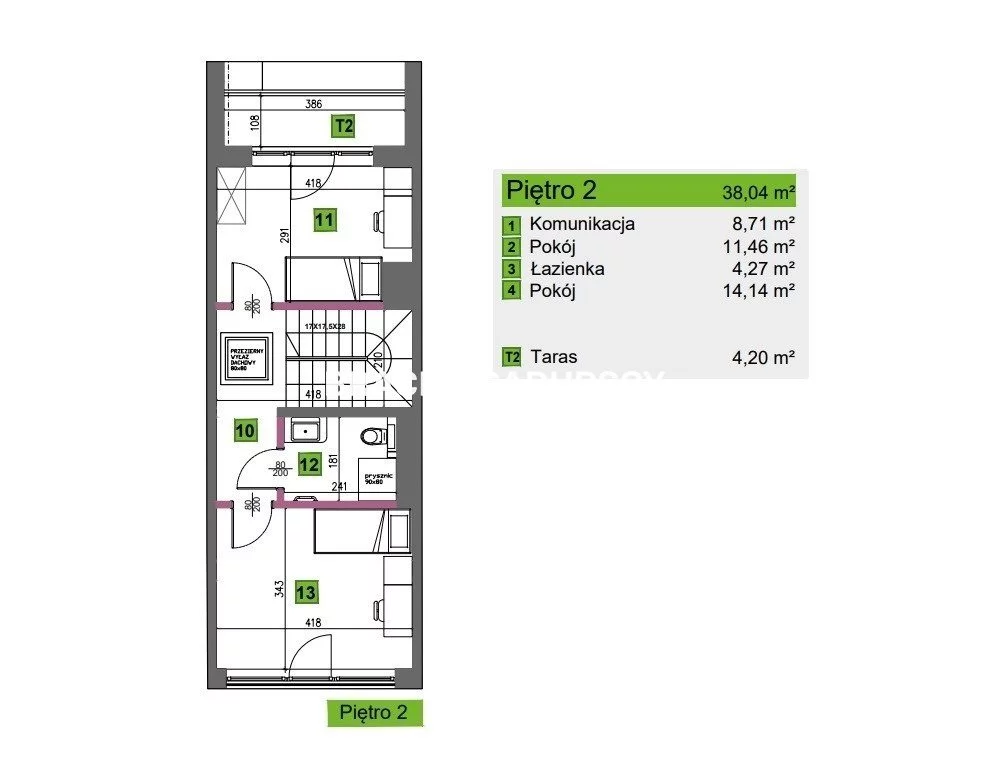 Dom 144,40 m², oferta nr , BS2-DS-304917-3, Kraków, Swoszowice, Kliny, Kliny