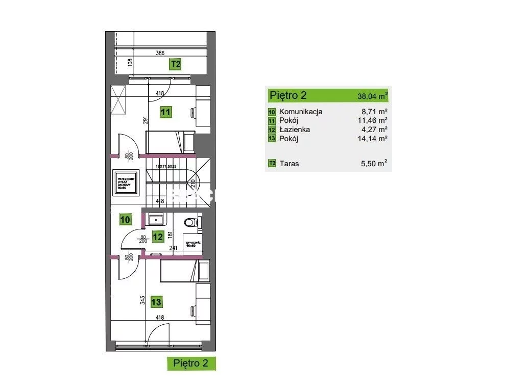 Dom 142,34 m², oferta nr , BS2-DS-304919-3, Kraków, Swoszowice, Kliny, Kliny