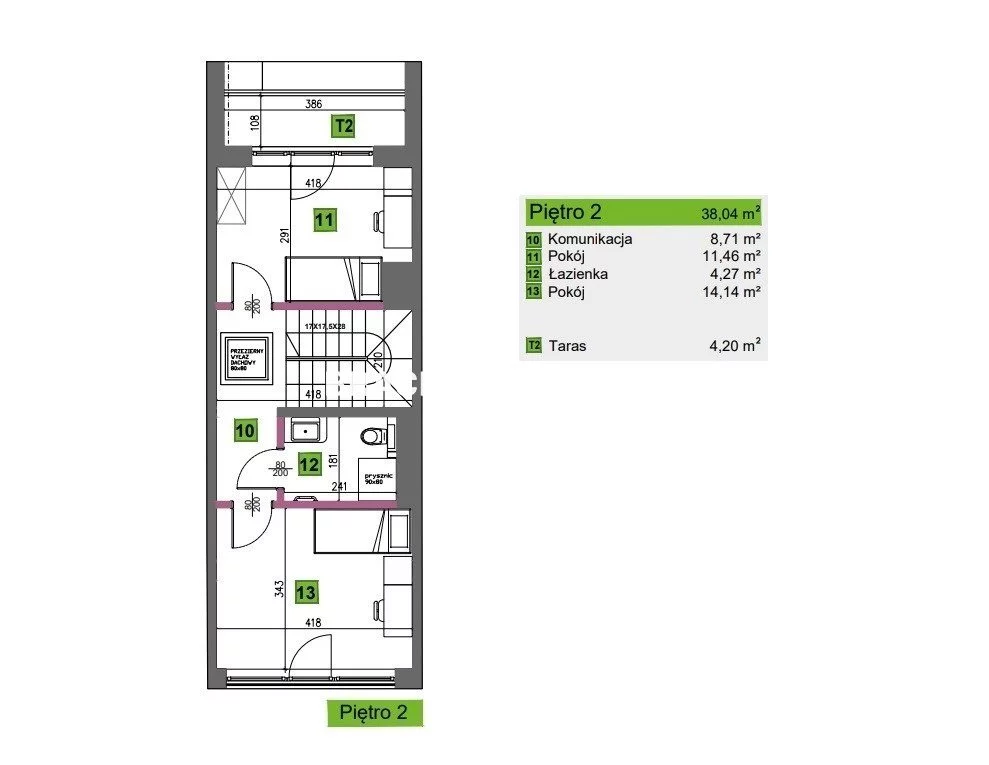 Dom 144,40 m², oferta nr , BS2-DS-304923-3, Kraków, Swoszowice, Kliny, Kliny