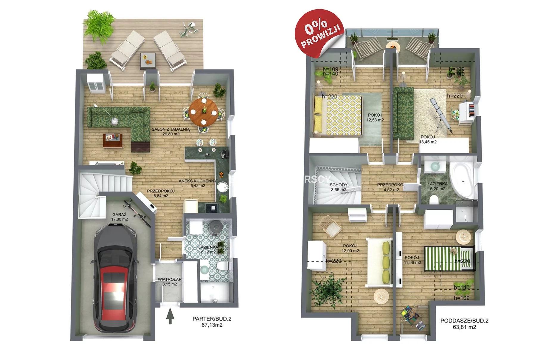 Dom 130,94 m², oferta nr , BS2-DS-276611-109, Liszki