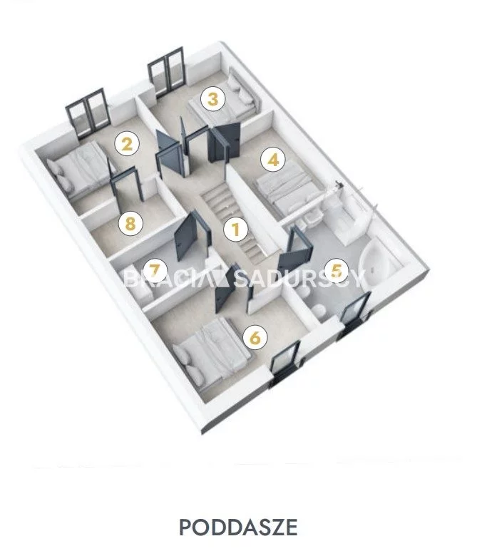 Dom 156,63 m², oferta nr , BS2-DS-309941-2, Myślenice