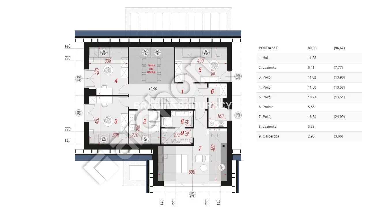 Dom 287,58 m², oferta nr , BS2-DS-301742-191, Kraków, Bieżanów-Prokocim, Pod Pomnikiem