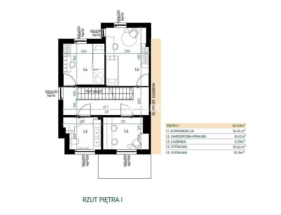 Dom 139,19 m², oferta nr , BS2-DS-307834-9, Kraków, Dębniki, Sidzińska