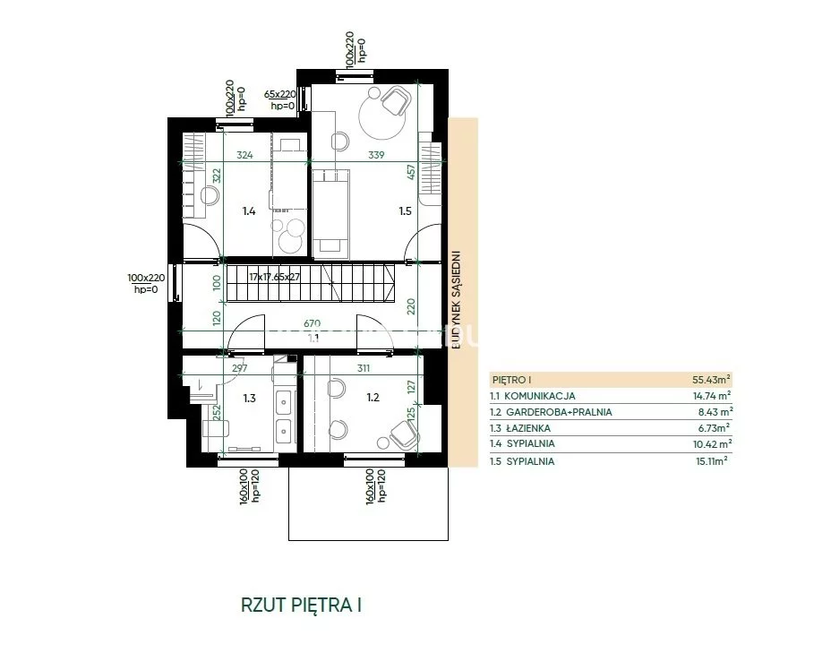 Dom 139,19 m², oferta nr , BS2-DS-307845-9, Kraków, Dębniki, Sidzińska