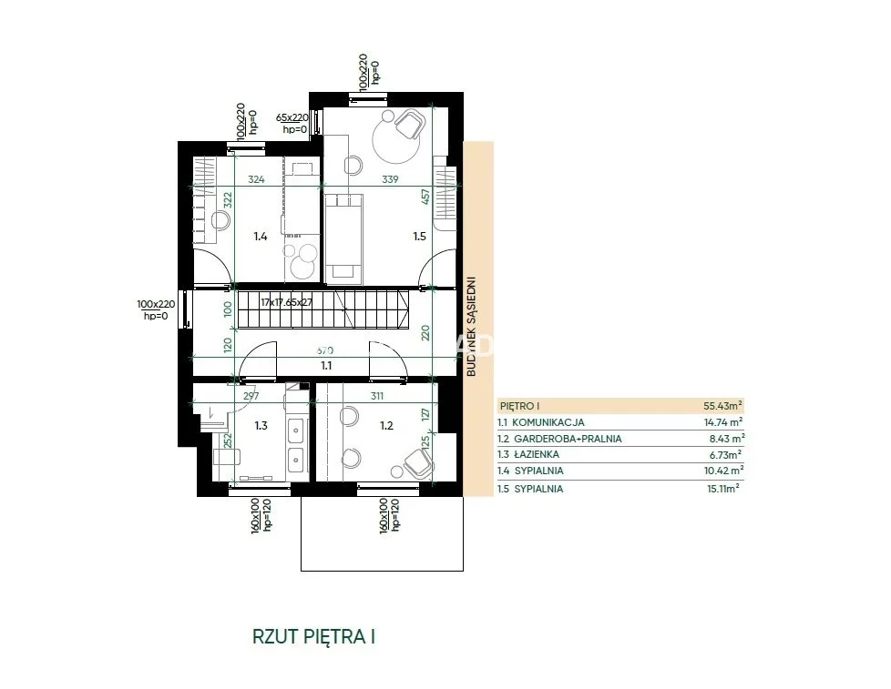 Dom 139,19 m², oferta nr , BS2-DS-307851-8, Kraków, Dębniki, Sidzińska