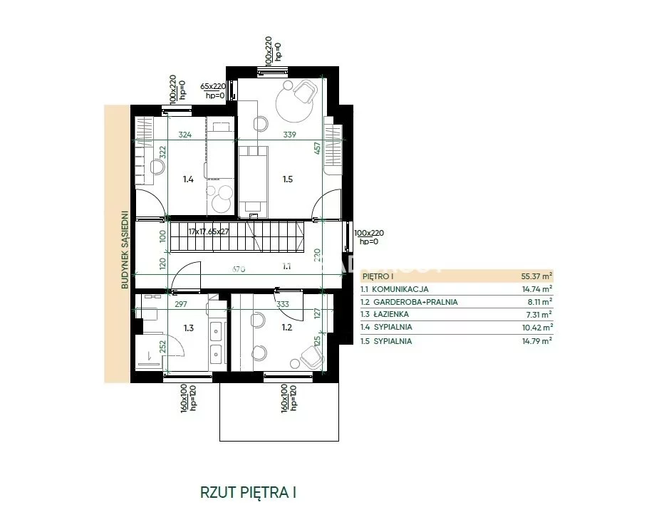Dom 139,84 m², oferta nr , BS2-DS-307825-10, Kraków, Dębniki, Sidzińska