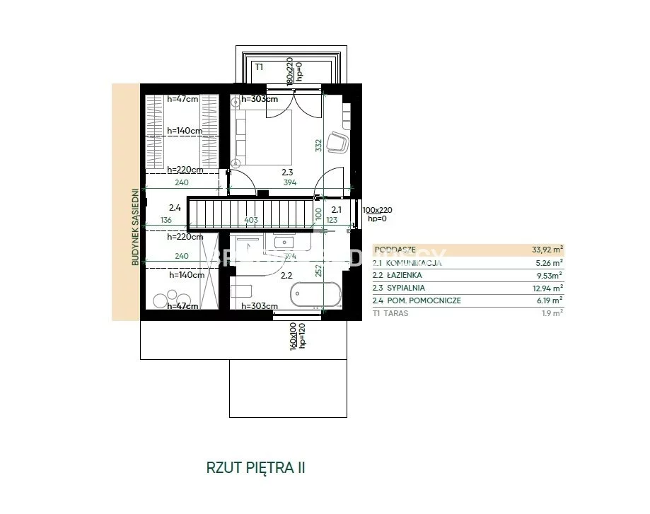 Dom 139,84 m², oferta nr , BS2-DS-307825-10, Kraków, Dębniki, Sidzińska