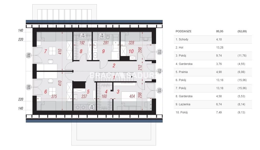 Dom 262,17 m², oferta nr , BS2-DS-288615-170, Kraków, Dębniki, Ruczaj, Skotnicka