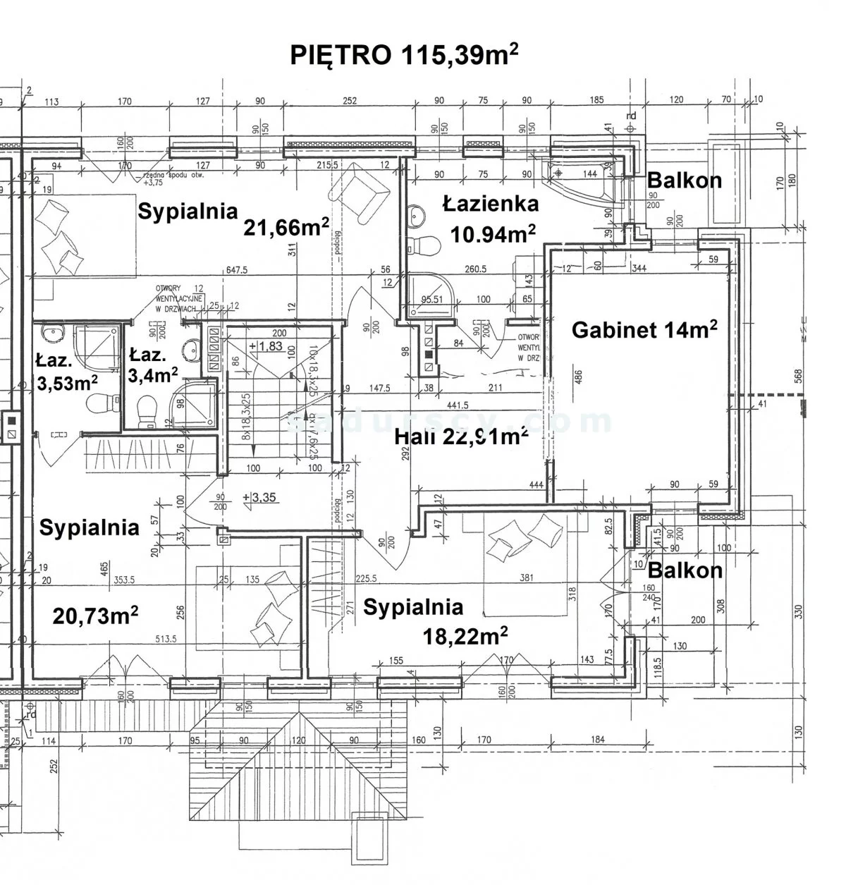Dom 285,00 m², oferta nr , BS8-DS-278451-81, Piaseczno