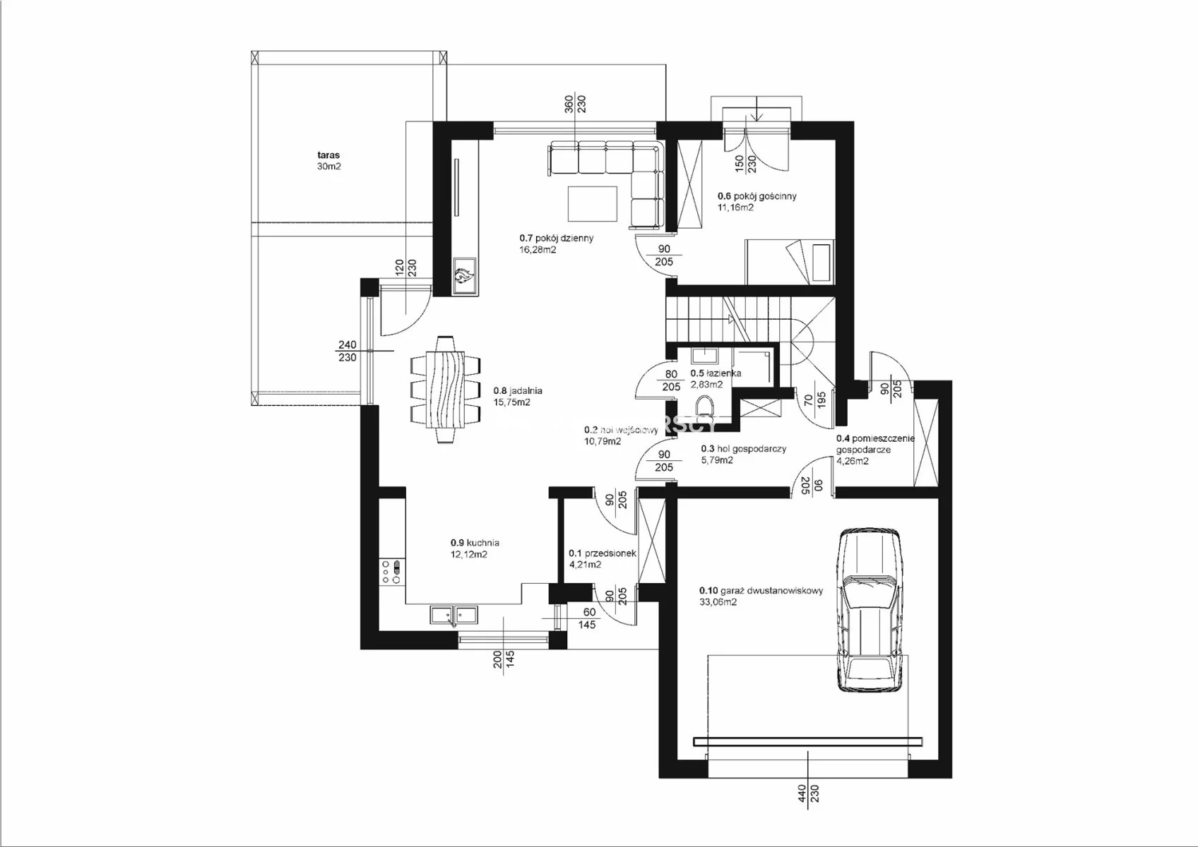 Dom 200,00 m², oferta nr , BS2-DS-302962-18, Niepołomice, Ples