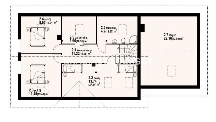 Dom 276,80 m², oferta nr , BS2-DS-284809-178, Trąbki