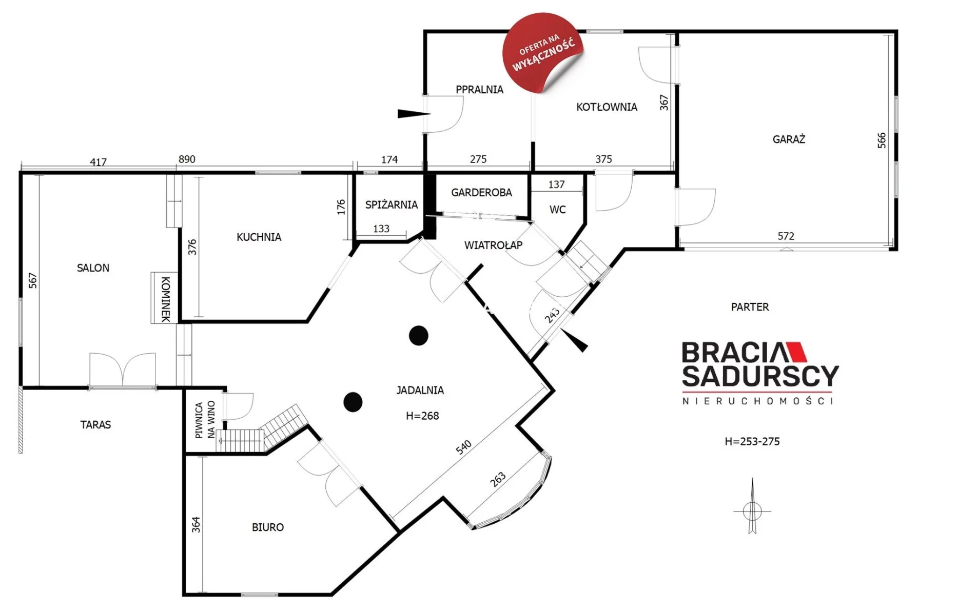 Dom 274,00 m², oferta nr , BS2-DS-306560-7, Chrzanów, Gwardzistów