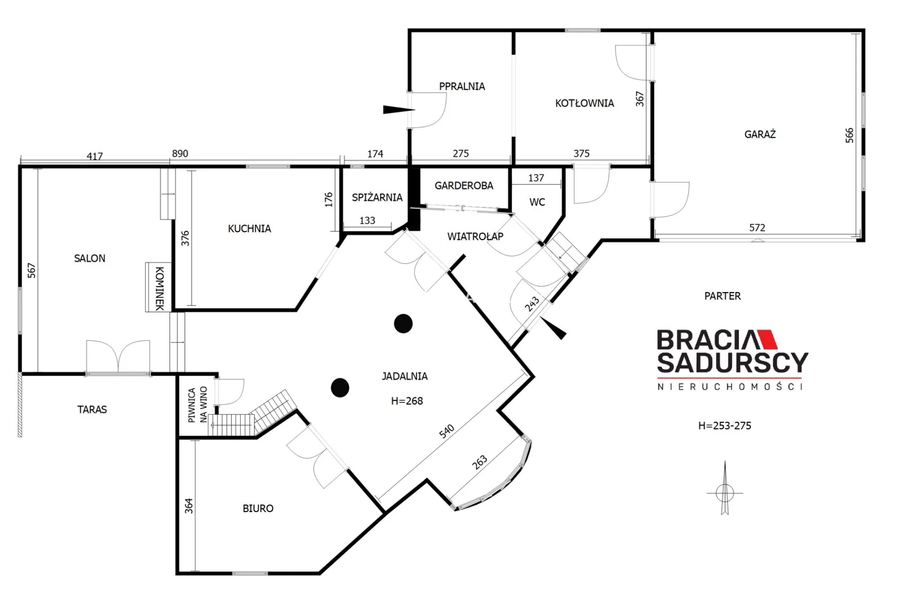 Dom 274,00 m², oferta nr , BS2-DS-306560-9, Chrzanów, Gwardzistów
